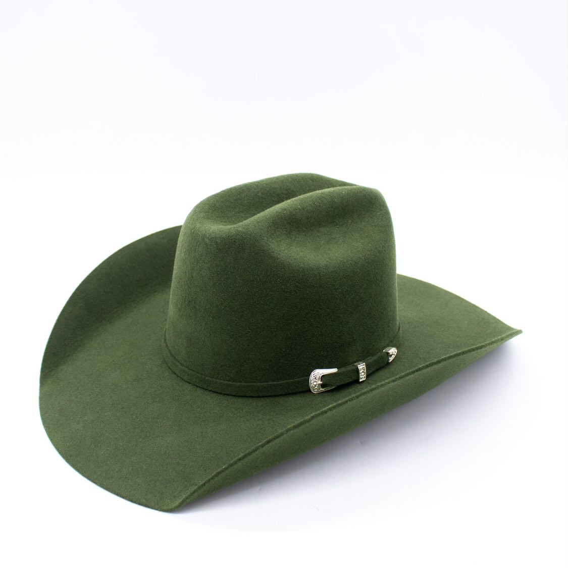 Comprar Sombrero Western En Fieltro De Lana Color Gris Con Ala Ancha - Foto 13